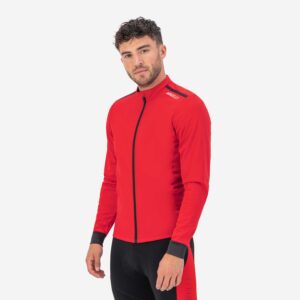 Rogelli CORE - męska kurtka rowerowa softshell czerwona - obrazek 4