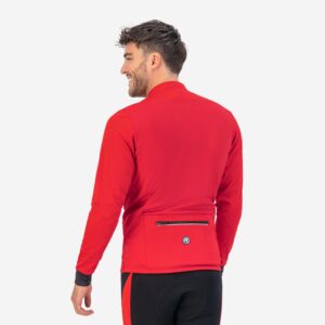 Rogelli CORE - męska kurtka rowerowa softshell czerwona - obrazek 5