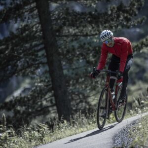 Rogelli CORE - męska kurtka rowerowa softshell czerwona - obrazek 10