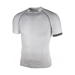 Rogelli - męska koszulka kompresyjna biała - obrazek 1