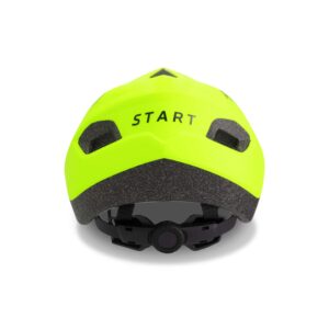 Rogelli START - dziecięcy kask żółty - obrazek 2