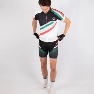 Rogelli TEAM 2.0 - męska koszulka rowerowa biała - obrazek 3