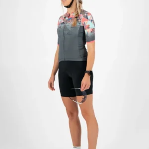 Rogelli ANIMAL - damska koszulka rowerowa z grafiką niebieska - obrazek 3