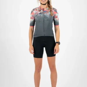 Rogelli ANIMAL - damska koszulka rowerowa z grafiką niebieska - obrazek 4