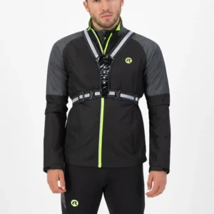 Rogelli - kamizelka odblaskowa LED czarna - obrazek 2