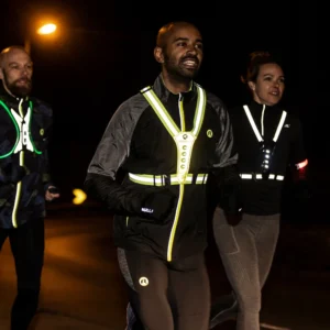 Rogelli - kamizelka odblaskowa LED czarna - obrazek 4