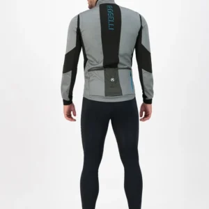 Rogelli BRAVE - męska softshellowa kurtka rowerowa szara - obrazek 5