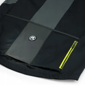 Rogelli BRAVE - męska softshellowa kurtka rowerowa czarna - obrazek 14