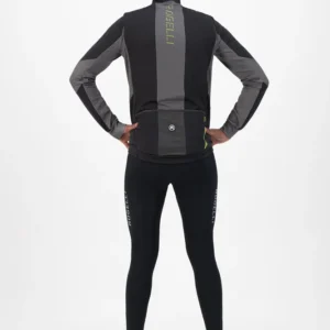 Rogelli BRAVE - męska softshellowa kurtka rowerowa czarna - obrazek 5