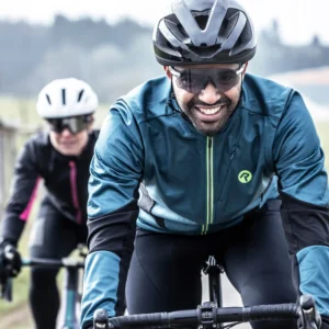 Rogelli BRAVE - męska softshellowa kurtka rowerowa niebieska - obrazek 11