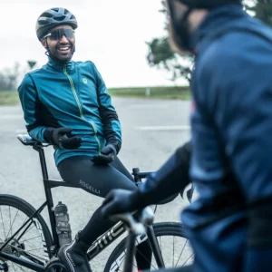 Rogelli BRAVE - męska softshellowa kurtka rowerowa niebieska - obrazek 12