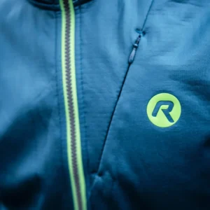 Rogelli BRAVE - męska softshellowa kurtka rowerowa niebieska - obrazek 13