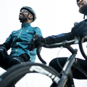 Rogelli BRAVE - męska softshellowa kurtka rowerowa niebieska - obrazek 10