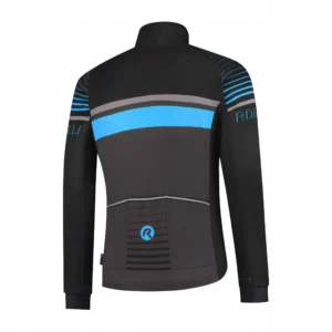 Rogelli HERO - męska lekka kurtka rowerowa softshell czarna - obrazek 14