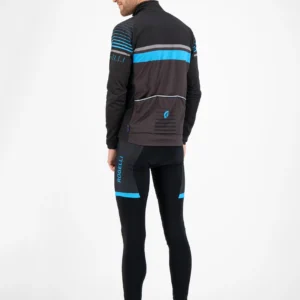 Rogelli HERO - męska lekka kurtka rowerowa softshell czarna - obrazek 15