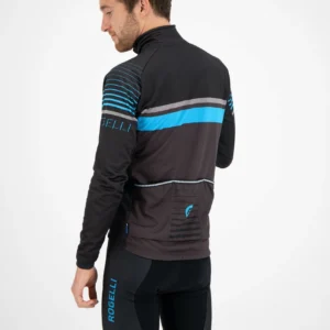 Rogelli HERO - męska lekka kurtka rowerowa softshell czarna - obrazek 6