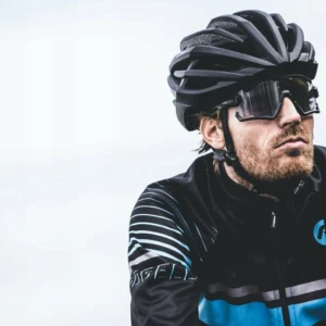 Rogelli HERO - męska lekka kurtka rowerowa softshell czarna - obrazek 7