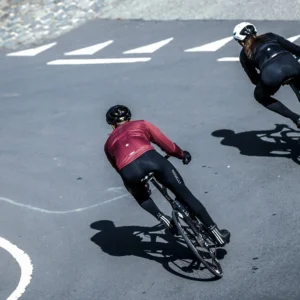 Rogelli ESSENTIAL - męska softshellowa kurtka rowerowa czerwona - obrazek 13