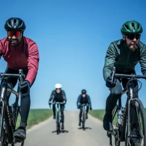 Rogelli ESSENTIAL - męska softshellowa kurtka rowerowa czerwona - obrazek 10