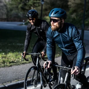 Rogelli ESSENTIAL - męska softshellowa kurtka rowerowa granatowa - obrazek 10