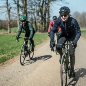 Rogelli ESSENTIAL - damska zimowa kurtka rowerowa granatowa - obrazek 11