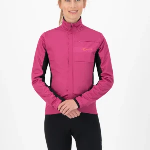 Rogelli BARRIER - damska kurtka softshell różowa - obrazek 6
