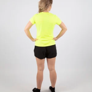 Rogelli PROMO - damska koszulka funkcjonalna żółta - obrazek 4