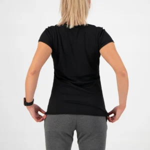 Rogelli PROMO - damska koszulka funkcjonalna czarna - obrazek 4