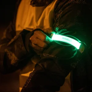 Rogelli ARMBAND NEON LED TRIO 3w1 - opaska na ramię wielokolorowa - obrazek 6