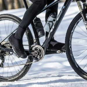 Rogelli NEOFLEX - neoprenowe ochraniacze rowerowe czarne - obrazek 5