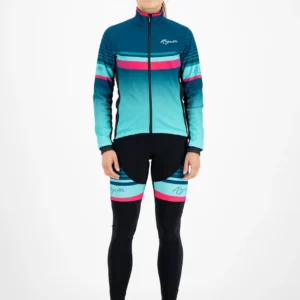 Rogelli IMPRESS - damska kurtka rowerowa granatowa - obrazek 3