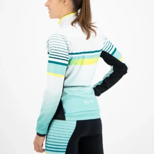 Rogelli IMPRESS - damska kurtka rowerowa niebieska - obrazek 7