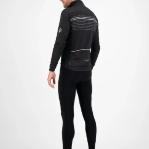 Rogelli KALON - męska ultralekka kurtka rowerowa softshell czarna - obrazek 4