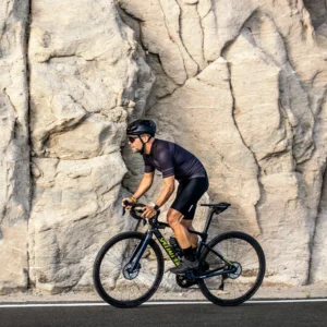 Rogelli BLOCK - męska koszulka rowerowa czarna - obrazek 10