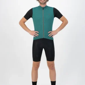 Rogelli MELANGE - męska koszulka rowerowa niebieska - obrazek 3