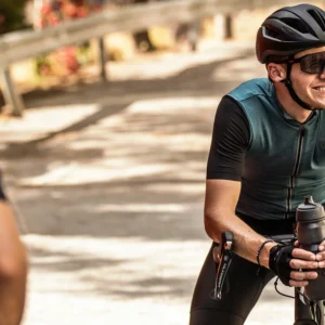 Rogelli MELANGE - męska koszulka rowerowa niebieska - obrazek 10