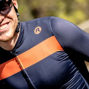 Rogelli PRIME - męska koszulka rowerowa czarno-pomarańczowa - obrazek 11