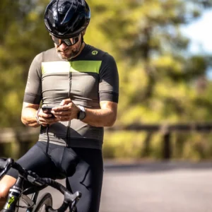 Rogelli PRIME - męska koszulka rowerowa khaki - obrazek 12