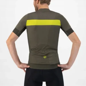 Rogelli PRIME - męska koszulka rowerowa khaki - obrazek 5