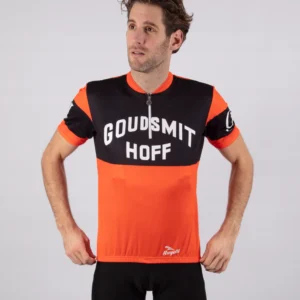 Rogelli WAGTMANS GOUDSMIT - męska koszulka rowerowa czerwona - obrazek 5