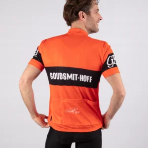 Rogelli WAGTMANS GOUDSMIT - męska koszulka rowerowa czerwona - obrazek 6