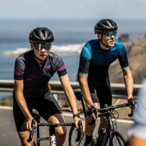 Rogelli MARBLE - damska koszulka rowerowa różowa - obrazek 8