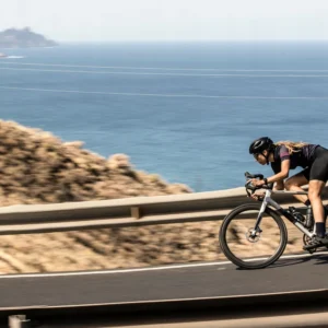 Rogelli MARBLE - damska koszulka rowerowa różowa - obrazek 9