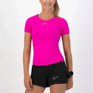 Rogelli ESSENTIAL - damska koszulka sportowa różowa - obrazek 4