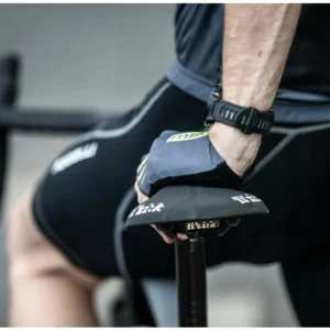 Rogelli PACE - męskie rękawiczki rowerowe grafitowe - obrazek 4