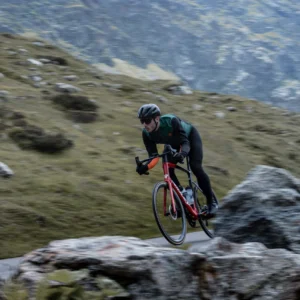 Rogelli CADENCE - męska zimowa kurtka rowerowa zielona - obrazek 10