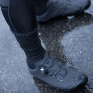 Rogelli TERRY - zimowe skarpety rowerowe czarne - obrazek 4