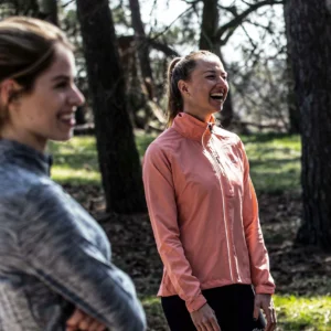 Rogelli CORE - damska kurtka do biegania różowa - obrazek 10