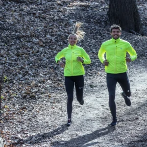 Rogelli CORE - damska kurtka do biegania żółta - obrazek 7