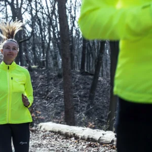 Rogelli CORE - damska kurtka do biegania żółta - obrazek 8